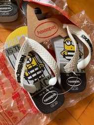 Havaianas x Minions 拖鞋  童裝 bb人字拖