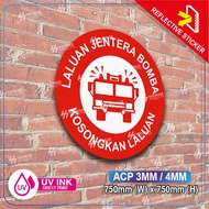 LALUAN JENTERA BOMBA - ACP 4MM 5MM SIGNAGE SIGNBOARD - ALUMINIUM COMPOSITE PANEL - AKSES PERKAKAS BO