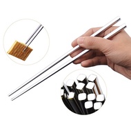 BATHKITCHZ Chopstick 304 Stainless Steel Elegant Chopstick Korean Chopstick
