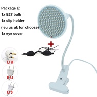 Beauty Anti Aging Red led Light bulb E27 Therapy Deep red 660nm 850nm IR Infrared plant grow lamp fo