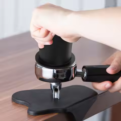Espresso Dosing Cup 51Mm 53Mm 54Mm Aluminium Alloy Metal Coffee Powder Dosing Cup for Grinder Spill 