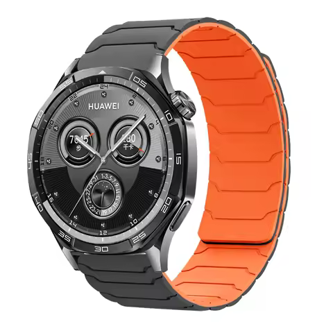 Magnetic Silicone Bracelet for Huawei WATCH Ultimate Strap 22mm Watch straps for Huawei GT5/5 Pro 46