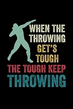 Shot Putt Athlete Funny Keep Throwing: College Ruled Lined Paper, 120 pages, 6 x 9