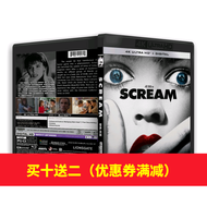 （READY STOCK）🎶🚀 Scream [4K Uhd] [Hdr] [Dolby Vision] [Dts-Hd] Chinese Character Blu-Ray Disc YY