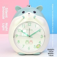 Speaking Silent Night Light Desk Clock