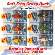 Lure Soft Frog Crazy Duck by Abi Lure