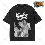 UNBR Cowboy Carter Beyonce T Shirt Hip Hop Washed Oversize