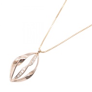 【二手，A級】TASAKI鑽石項鍊，頸圍45厘米，K18PG（玫瑰金），鑽石項鍊，女士，二手A級