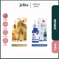 Jelita Cosmetics - VIVA GOLD WHITENING SERUM & VIT C COLLAGEN SERUM Vitamin C Serum