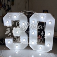 3D STANDING NUMBERS 60CM