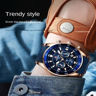 Reward genuine sports watch calendar luminous waterproof solid steel men's watch