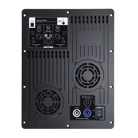 Lihui Factory 1200W 2 Channels Class D Active Amplifier Module Audio Power Amplifier Module Professi