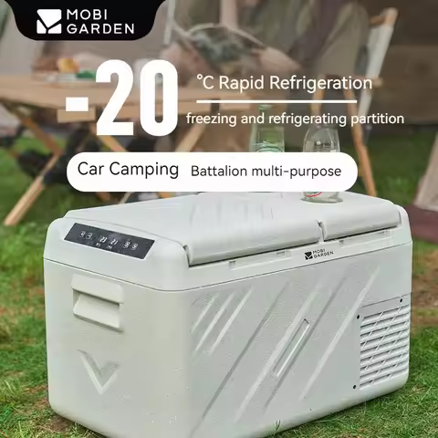 MOBI GARDEN Car cooler box Outdoor Camping Travel Portable Mobile Storage Box Fresh-Keeping Incubato