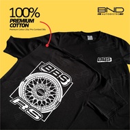 [BND] Bbs RS Rim T-Shirt - BBS T-Shirt BBS T-Shirt Rim T-Shirt Car T-Shirt Men's Distro T-Shirt