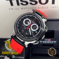 Tissot T-Race Chronograph Black Dial Red Rubber 45MM T048.417.27.057.01