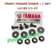 YAMAHA LC135 V1-V7 ( 1 SET ) FRONT FENDER SCREW / DEPAN MAGAT COVER SKREW SKRU BUSH - LC 135 NEW 4S 