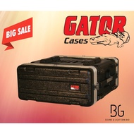 GATOR GR4S Molded PE Rack Case; Front, Rear Rails; 4U; 14.25″ Deep