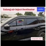 Inject water gutter model ORI Destinator 2025 Proton Persona Accessories Saga Toyota Hilux Accessori