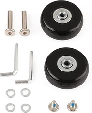 F-ber Luggage Suitcase Wheels Replacement Kit 45mm x 18mm with ABEC 608zz Inline Outdoor Skate Repla