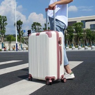 ((Ready stock) New Style Luggage 67cm Trolley Case pc Material High-value Student Large Capacity 80c