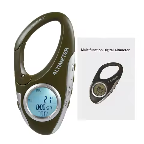 DA101 Barometer Altimeter Thermometer with Backlight Display Digital Altitude Monitor Weather Foreca