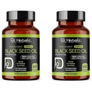 Dr.HERBALISTSeedOilCapsules1600mgColdPressedNigellaSativaSoftgelswithThymoquin|portsOverallWellness&