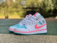 Air Jordan 1 AJ1 Mid Digital Pink
