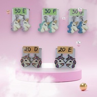 Cute and funny Unicorn earrings