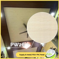 9FT PVC Ceiling Wall Panel  Home Ceiling/Wall Waterproof 30cm x 8mm PVC Ceiling Panel Board 3D Wall 