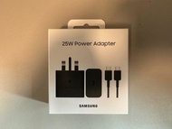 全新Samsung 25W充電器連充電線