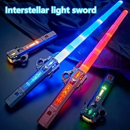 LED Light Up Saber, Lightsaber Sword 7 Colors Changeable with 3 Mode Sound, Expandable Star Wars Lig