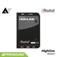 Radial Highline ดีไอบ๊อกส์ Isolate แบบ โมโน สำหรับเครื่องดนตรีกีตาร์ เบส กันไฟย้อนได้ AT Prosound