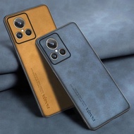 Luxury Leather Case for Realme GT GT2 Master Explorer Cover Silicone Phone Case for Realme GT Neo 2 