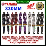330MM BATIK ABSORBER EX5 DREAM RXZ CLASS WAVE125 WAVE110 WAVE100 DASH ALPHA KRISS MR1 MR2 BONUS FUTU