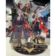 June 2025 KFC Genshin Impact Haika badge, Alhaitham Kaveh linked, code K: Fortress and Army series, 