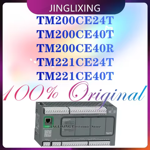 New Original TM200CE24T TM200CE40T TM200CE40R TM221CE24T TM221CE40T Schneider PLC Module Controller