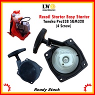 Heavy Duty Easy Starter Tanaka Pro 338 TNK328* TNK338 Grass Cutter Recoil Starter Assy Mesin Rumput