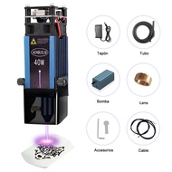 AENBUSLM 40W Laser Engraving Module Laser Engraving Machine with Nozzle Air Auxiliary Air Pump