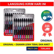 [IO] 10 pcs Adult Toothbrush Pack 1 Set Pack Toothbrush Economical Travel Double Care Soft