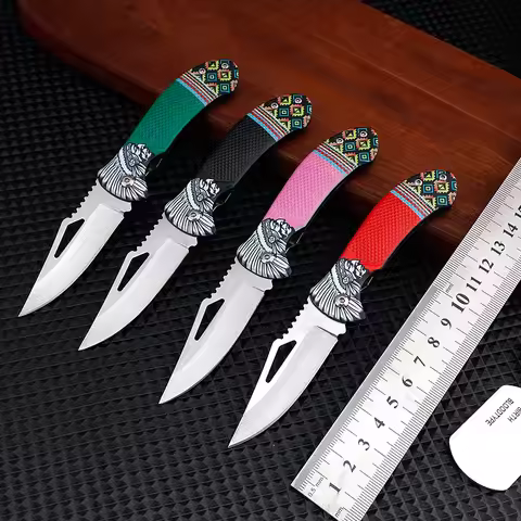 1 piece folding knife for eating meat knife for cutting fruit knife for roasting sheep stainless ste
