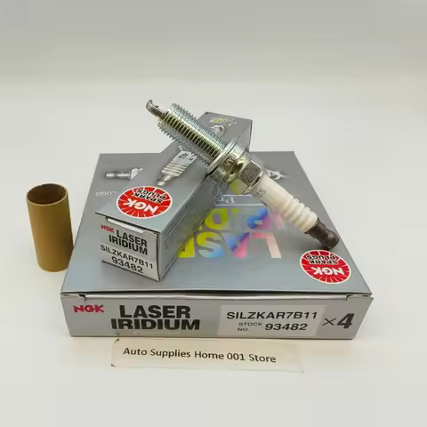 4/6Pcs Original NGK SILZKAR7B11 93482 22401 AA780 Iridium Candles For Subaru Forester Outback XV Leg
