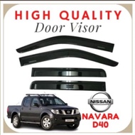 NAVARA D40 /2010-2015 /5 INCH DOOR VISOR