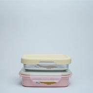 抗菌可微波不鏽鋼餐盒四件組 便當盒 兒童餐具 ∣Moek X Jesper