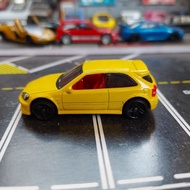 HONDA Hotwheels loose yellow Civic EK9HONDA