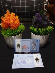 Uang Kuno Lama Koleksi Asing 1 Ringgit Malaysia Polymer