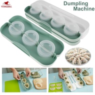 3/8 Slot Dumpling Maker Mold with Spray Bottle Efficient Dumpling Press Machine with Dumpling Cutter Dumpling Maker Press SHOPSKC6931