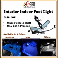 Honda Civic FC 2016-2021 CRV 2017-2023 Interior LED Light Ambient Foot Indoor Lamp Light Room Lamp W