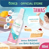 AlumTOSCA natural Deodorant Spray Vanilla Cake Deodorant Tawas 100ml - Liquid Alum Deodorant Effecti