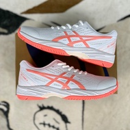 YN83 7EDP Asics Gel-Game 9 Comfortable cushioned lightweight low-top tennis shoes Men's silver B3OS