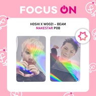 SVT HOSHI X WOOZI HXW POB MAKESTAR BEAM PHOTOCARD